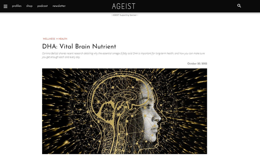 DHA: Vital Brain Nutrient