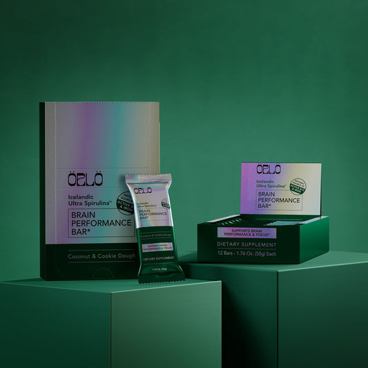 Boost Your Mental Clarity with Icelandic Ultra Spirulina Bars