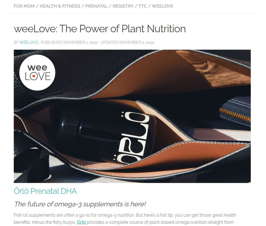 weeLove: The Power of Plant Nutrition