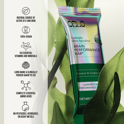 Icelandic Ultra Spirulina™ Brain Performance Bar Box
