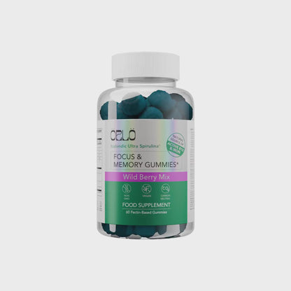 Icelandic Ultra Spirulina™ (IUS™) Focus & Memory Gummies
