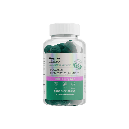 Icelandic Ultra Spirulina™ (IUS™) Focus & Memory Gummies