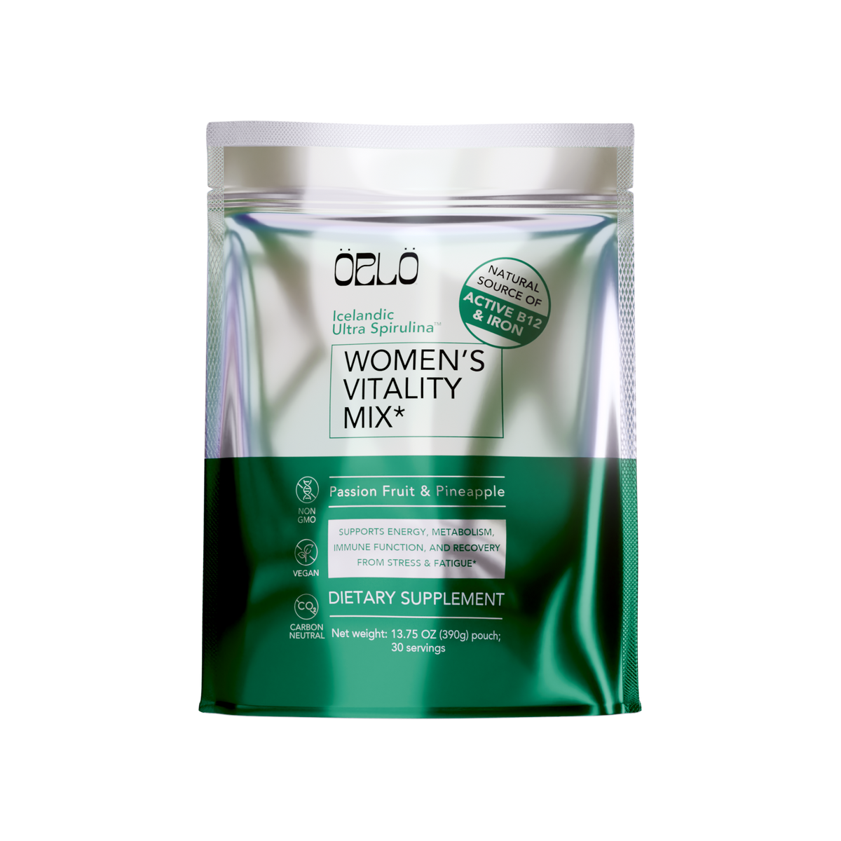 Icelandic Ultra Spirulina™ Women’s Vitality Mix